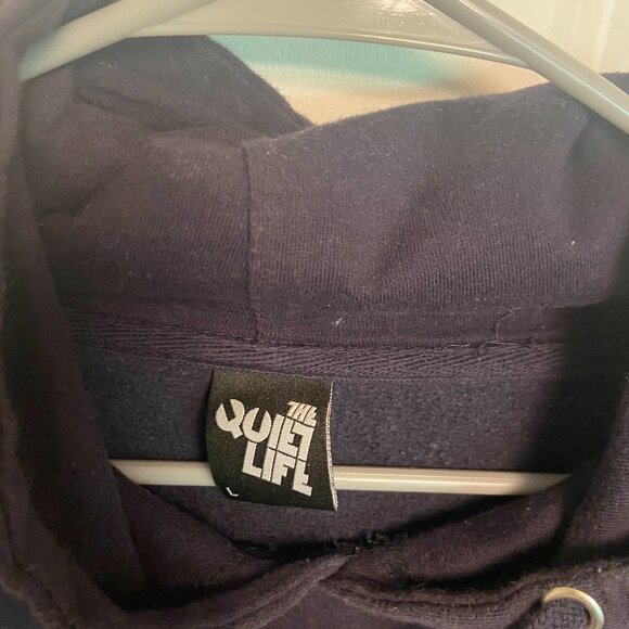 The Quiet Life/ Men's Sweatshirt with lined hood. - Picture 3 of 4